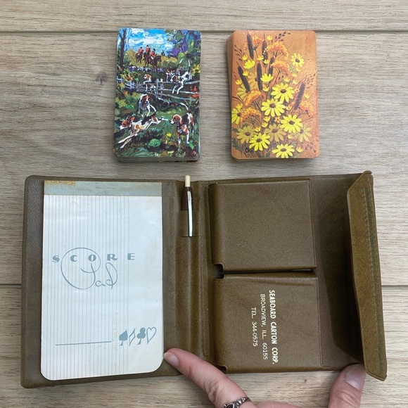Vintage Bridge Card Set Kit‎ - Picture 1 of 5